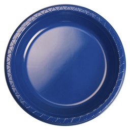 [6054TBP] FS Round Banquet Plate 10.5 True Blue 20pk&quot;