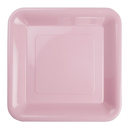 [6067CPP] FS Square Banquet Plate 10&quot; Classic Pink 20pk