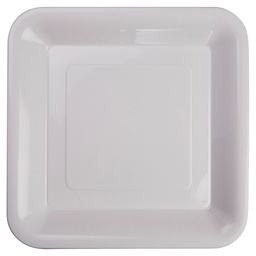 [6067WHP] FS Square Banquet Plate 10 White 20pk&quot;
