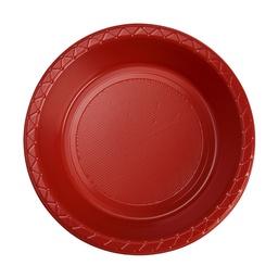 [6050ARP] FS Round Dessert Bowl 172mm Apple Red 20pk