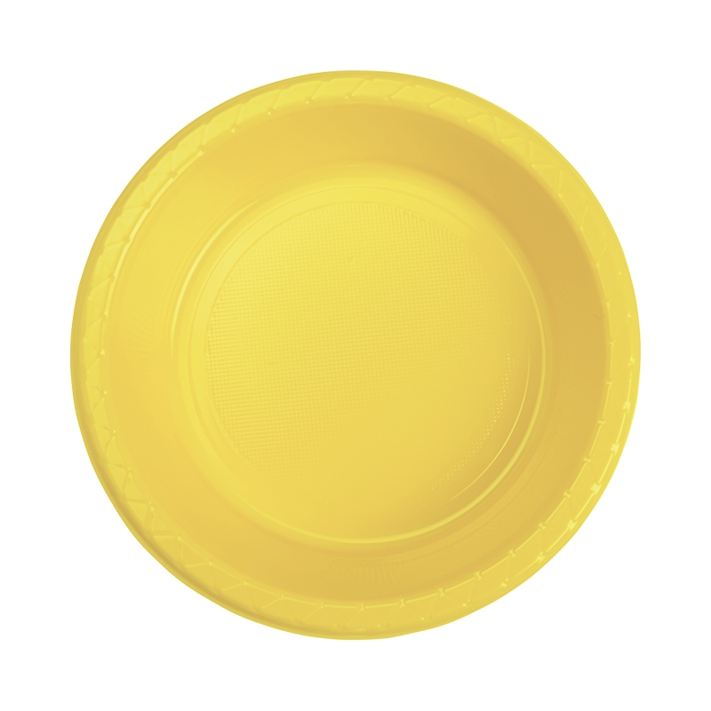 FS Rnd Dessert Bowl 172mm Canary Yellow 20pk