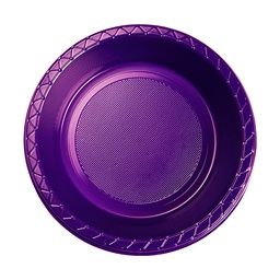 [6050PUP] FS Round Dessert Bowl 172mm Purple 20pk