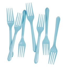 [6014PBP] FS Fork Pastel Blue 20pk