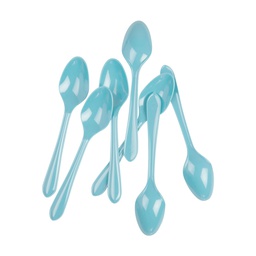 [6016PBP] FS Dessert Spoon Pastel Blue 20pk