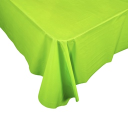 [5081LGP] FS Rect Tablecover 2.7m Lime Green 1pk
