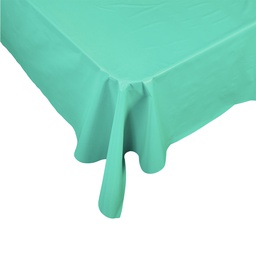 [5081CTP] FS Rect Tablecover 2.7m Classic Turquoise 1pk