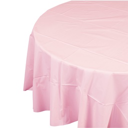 [5082CPP] FS Round Tablecover 2.1m Classic Pink 1pk