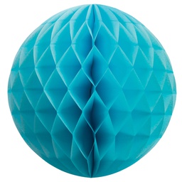 [5208PB] FS  Honeycomb Ball Pastel Blue  35cm 1 pk (D)