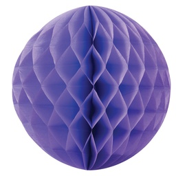 [5208LI] FS  Honeycomb Ball Lilac  35cm 1 pk (D)