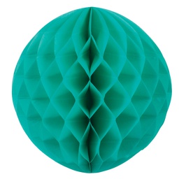 [5208T] FS  Honeycomb Ball Classic Turquoise  35cm 1 pk