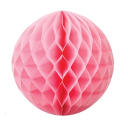 [5209CP] FS  Honeycomb Ball Classic Pink  25cm 1 pk