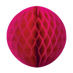[5209M] FS  Honeycomb Ball Magenta  25cm 1 pk (D)