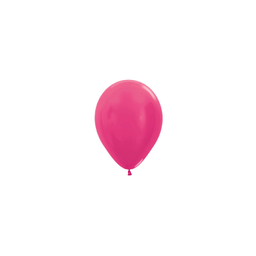 [503183] Metallic Fuchsia 12cm Round Balloon 100pk