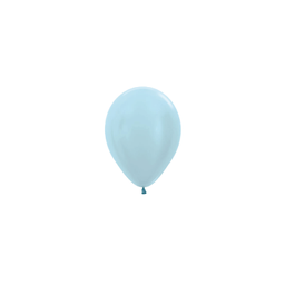 [503151] Pearl Blue 12cm Round Balloon 100pk