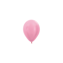 [503160] Pearl Pink 12cm Round Balloon 100pk