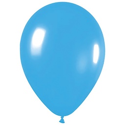 [506111] Fashion Blue 30cm Round Balloon 100pk