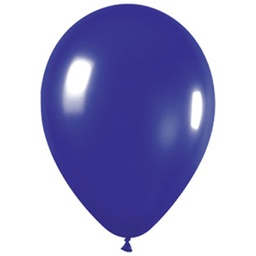 [506112] Fashion Royal Blue 30cm Round Balloon 100pk