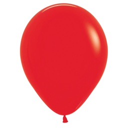 [506116] Fashion Red 30cm Round Balloon 100pk