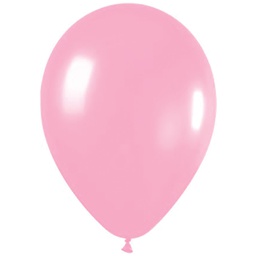 [506118] Fashion Pink 30cm Round Balloon 100pk