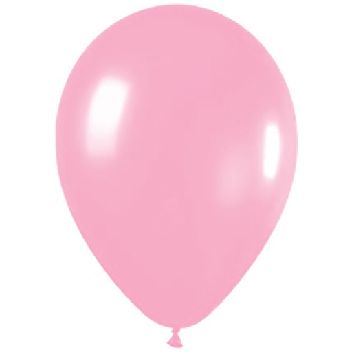 Fashion Pink 30cm Round Balloon 100pk