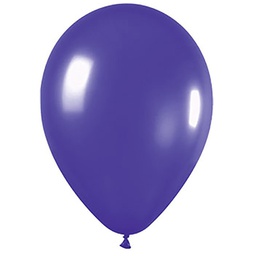 [506119] Fashion Purple 30cm Round Balloon 100pk