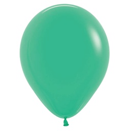 [506125] Fashion Green 30cm Round Balloon 100pk