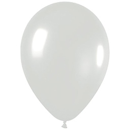 [506141] Crystal Clear 30cm Round Balloon 100pk