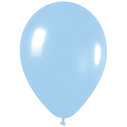 [506151] Pearl Blue 30cm Round Balloon 100pk