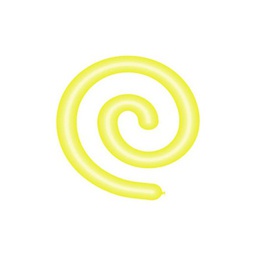 [5160114] Fashion Yellow 160 Twisty Balloon 100pk