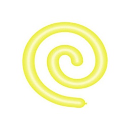[5260114] Fashion Yellow 260 Twisty Balloon 100pk