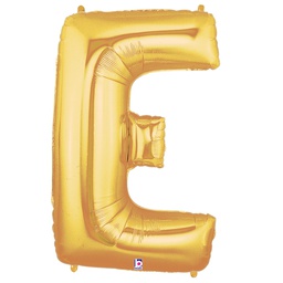 [2515905EG] Megaloon E Gold Foil Balloon 40&quot; 1pk