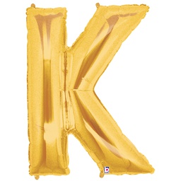 [2515911KG] Megaloon K Gold Foil Balloon 40&quot; 1pk