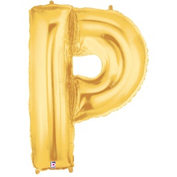 [2515916PG] Megaloon P Gold Foil Balloon 40&quot; 1pk