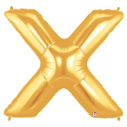[2515925XG] Megaloon X Gold Foil Balloon 40&quot; 1pk