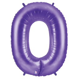 [2515840P] Megaloon Zero Purple Foil 40&quot; 1pk (D)