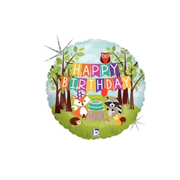 [2536178P] Woodland Birthday Party 18&quot;/45cm