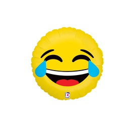 [2536263P] Round Emoji LOL Foil 18&quot; 1pk