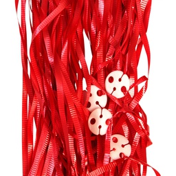 [5420ARP] FS 25's Clipped Balloon Ribbon Red