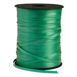 [5400GRP] FS Crimped Ribbon 5mm x 500Y Spool Green