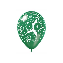 [5060270] 60 Metallic Asst 30cm AOP Balloons 50pk
