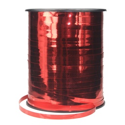 [5410ARP] FS Crimped Ribbon 5mm x 500Y Spool Met / Apple Red