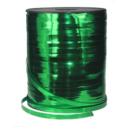 [5410GRP] FS Crimped Ribbon 5mm x 500Y Spool Met / Green
