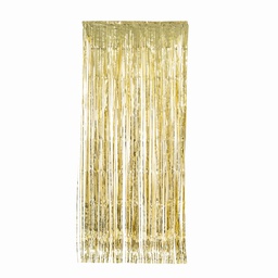 [5350MG] FS Metallic Curtains 90x 200cm -Gold