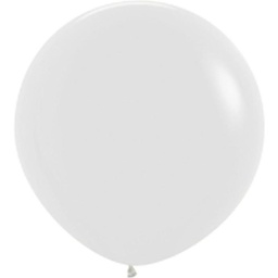 [7091162] Shimmer Silver 90cm Balloon 1pk