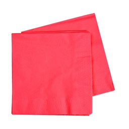 [6072COP] FS Lunch Napkin 330mm  Coral 40pk