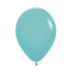 [5061037] Fashion Aquamarine 30cm Round Balloon 100pk