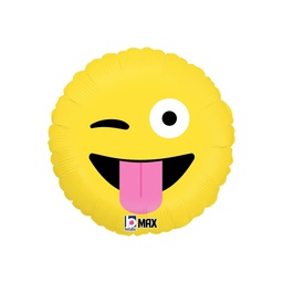 [2536593P] Round Emoji Wacky 18&quot;