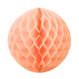 [5209PH] FS Honeycomb Ball Peach 25cm 1pk (D)