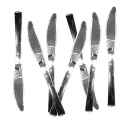 [5102P] FS Knife Plastic Silverware 20pk