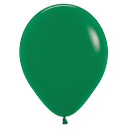[700032] Matte Forest Green 30cm Round Balloon 18pk